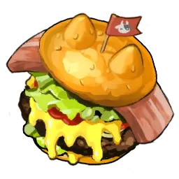 Hamburguesa de Mozzarina con queso